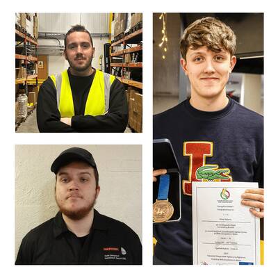 Apprentices in Engineering, Manufacture and Storage